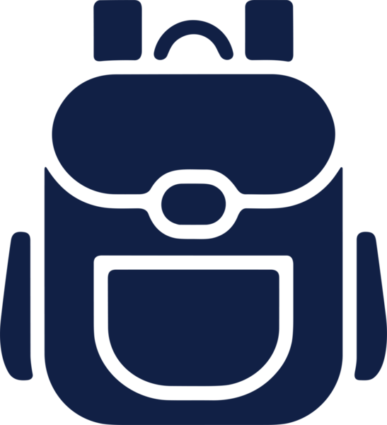 Web ve Grafiksel Tasarım için Minimalist Torba Simgesi Tasarım Biçimi Siyah ve Beyaz PNG