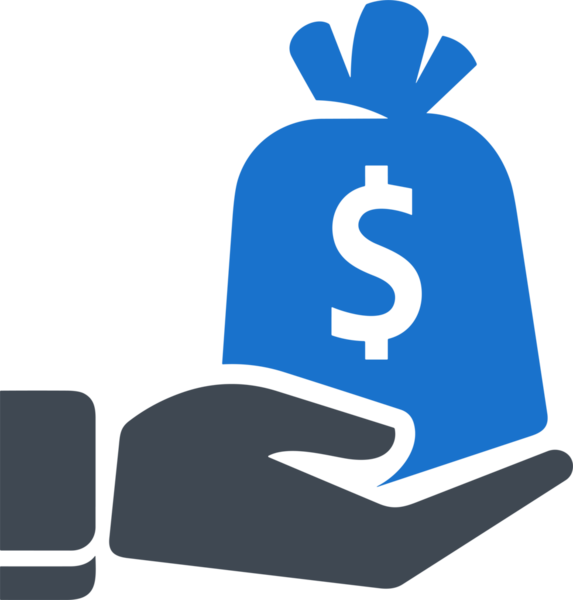 Web ve Grafiksel Tasarım için Minimalist Torba Simgesi Tasarım Biçimi Siyah ve Beyaz PNG