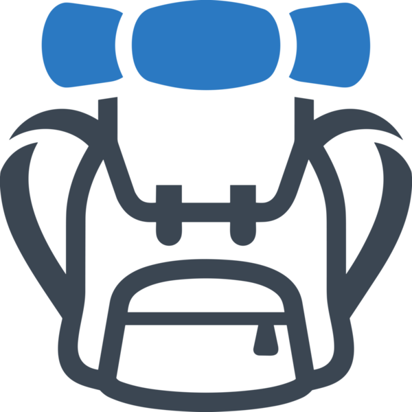 Web ve Grafiksel Tasarım için Minimalist Torba Simgesi Tasarım Biçimi Siyah ve Beyaz PNG