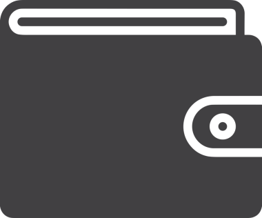 Web ve Grafiksel Tasarım için Minimalist Torba Simgesi Tasarım Biçimi Siyah ve Beyaz PNG