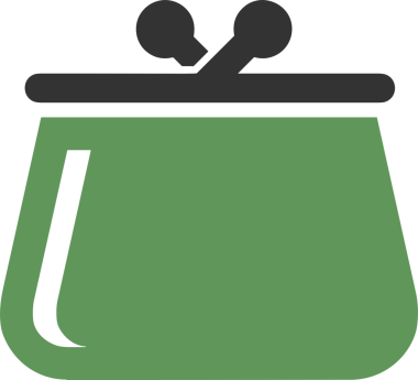 Web ve Grafiksel Tasarım için Minimalist Torba Simgesi Tasarım Biçimi Siyah ve Beyaz PNG