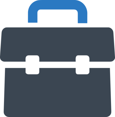 Web ve Grafiksel Tasarım için Minimalist Torba Simgesi Tasarım Biçimi Siyah ve Beyaz PNG