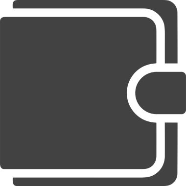 Web ve Grafiksel Tasarım için Minimalist Torba Simgesi Tasarım Biçimi Siyah ve Beyaz PNG