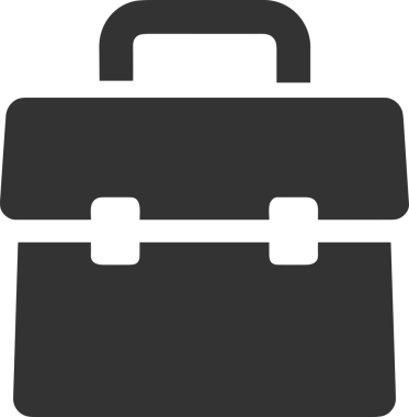 Web ve Grafiksel Tasarım için Minimalist Torba Simgesi Tasarım Biçimi Siyah ve Beyaz PNG