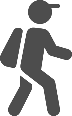 Web ve Grafiksel Tasarım için Minimalist Torba Simgesi Tasarım Biçimi Siyah ve Beyaz PNG