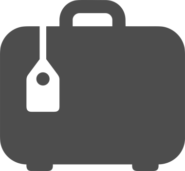 Web ve Grafiksel Tasarım için Minimalist Torba Simgesi Tasarım Biçimi Siyah ve Beyaz PNG