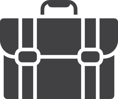 Web ve Grafiksel Tasarım için Minimalist Torba Simgesi Tasarım Biçimi Siyah ve Beyaz PNG