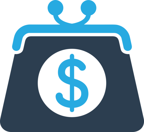 Web ve Grafiksel Tasarım için Minimalist Torba Simgesi Tasarım Biçimi Siyah ve Beyaz PNG