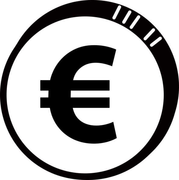 Web ve Grafiksel Tasarım için Minimalist Torba Simgesi Tasarım Biçimi Siyah ve Beyaz PNG