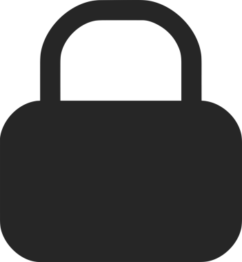 Web ve Grafiksel Tasarım için Minimalist Torba Simgesi Tasarım Biçimi Siyah ve Beyaz PNG