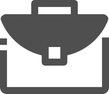 Web ve Grafiksel Tasarım için Minimalist Torba Simgesi Tasarım Biçimi Siyah ve Beyaz PNG