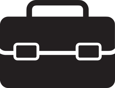 Web ve Grafiksel Tasarım için Minimalist Torba Simgesi Tasarım Biçimi Siyah ve Beyaz PNG