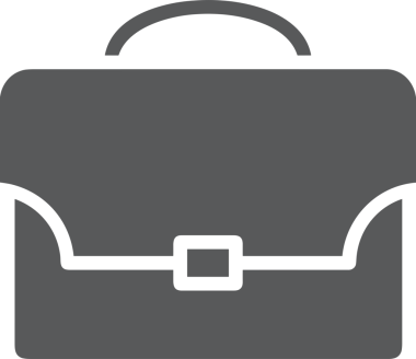 Web ve Grafiksel Tasarım için Minimalist Torba Simgesi Tasarım Biçimi Siyah ve Beyaz PNG