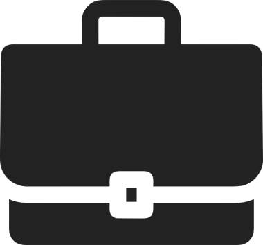 Web ve Grafiksel Tasarım için Minimalist Torba Simgesi Tasarım Biçimi Siyah ve Beyaz PNG