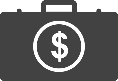 Web ve Grafiksel Tasarım için Minimalist Torba Simgesi Tasarım Biçimi Siyah ve Beyaz PNG