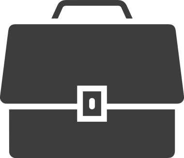 Web ve Grafiksel Tasarım için Minimalist Torba Simgesi Tasarım Biçimi Siyah ve Beyaz PNG