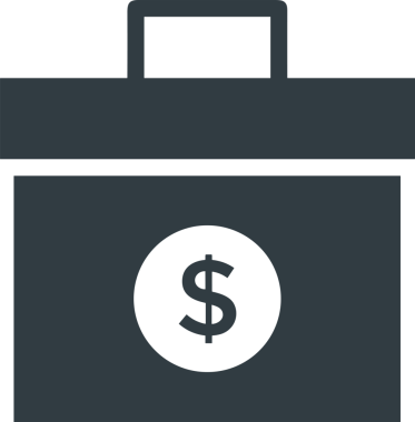 Web ve Grafiksel Tasarım için Minimalist Torba Simgesi Tasarım Biçimi Siyah ve Beyaz PNG