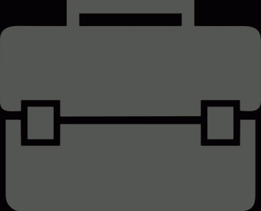 Web ve Grafiksel Tasarım için Minimalist Torba Simgesi Tasarım Biçimi Siyah ve Beyaz PNG