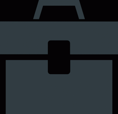 Web ve Grafiksel Tasarım için Minimalist Torba Simgesi Tasarım Biçimi Siyah ve Beyaz PNG