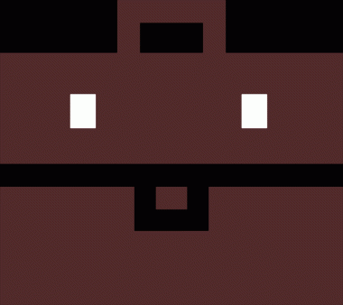 Web ve Grafiksel Tasarım için Minimalist Torba Simgesi Tasarım Biçimi Siyah ve Beyaz PNG