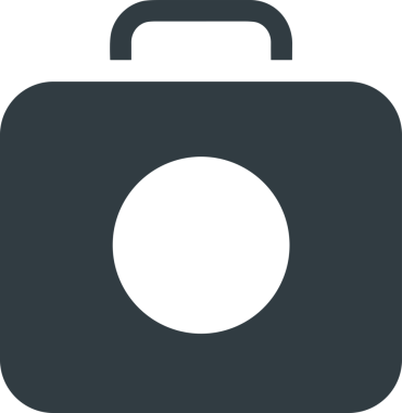 Web ve Grafiksel Tasarım için Minimalist Torba Simgesi Tasarım Biçimi Siyah ve Beyaz PNG