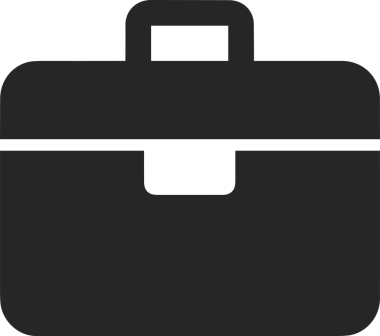 Web ve Grafiksel Tasarım için Minimalist Torba Simgesi Tasarım Biçimi Siyah ve Beyaz PNG