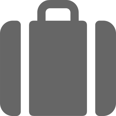 Web ve Grafiksel Tasarım için Minimalist Torba Simgesi Tasarım Biçimi Siyah ve Beyaz PNG