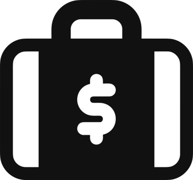 Web ve Grafiksel Tasarım için Minimalist Torba Simgesi Tasarım Biçimi Siyah ve Beyaz PNG