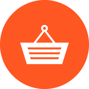 Web ve Grafiksel Tasarım için Minimalist Torba Simgesi Tasarım Biçimi Siyah ve Beyaz PNG