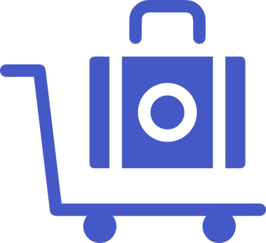 Web ve Grafiksel Tasarım için Minimalist Torba Simgesi Tasarım Biçimi Siyah ve Beyaz PNG