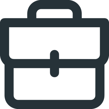 Web ve Grafiksel Tasarım için Minimalist Torba Simgesi Tasarım Biçimi Siyah ve Beyaz PNG