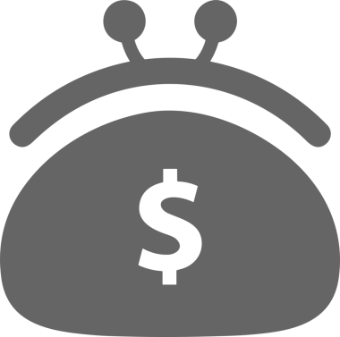 Web ve Grafiksel Tasarım için Minimalist Torba Simgesi Tasarım Biçimi Siyah ve Beyaz PNG