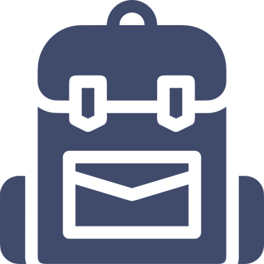 Web ve Grafiksel Tasarım için Minimalist Torba Simgesi Tasarım Biçimi Siyah ve Beyaz PNG