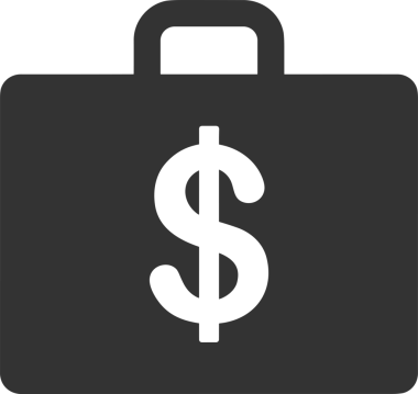 Web ve Grafiksel Tasarım için Minimalist Torba Simgesi Tasarım Biçimi Siyah ve Beyaz PNG