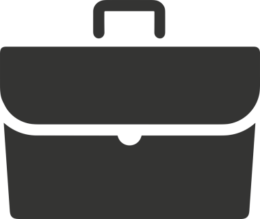 Web ve Grafiksel Tasarım için Minimalist Torba Simgesi Tasarım Biçimi Siyah ve Beyaz PNG