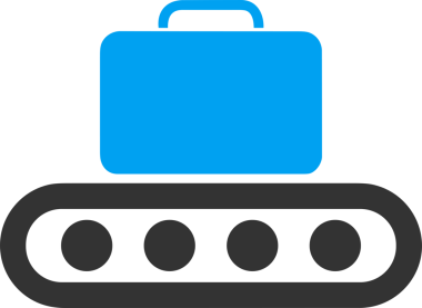 Web ve Grafiksel Tasarım için Minimalist Torba Simgesi Tasarım Biçimi Siyah ve Beyaz PNG