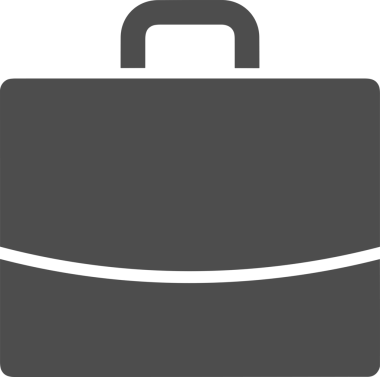 Web ve Grafiksel Tasarım için Minimalist Torba Simgesi Tasarım Biçimi Siyah ve Beyaz PNG