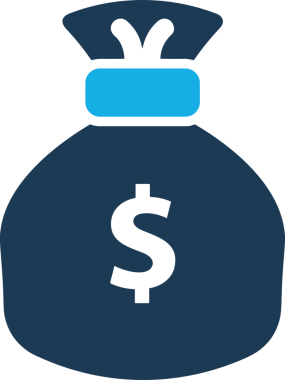 Web ve Grafiksel Tasarım için Minimalist Torba Simgesi Tasarım Biçimi Siyah ve Beyaz PNG