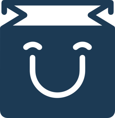 Web ve Grafiksel Tasarım için Minimalist Torba Simgesi Tasarım Biçimi Siyah ve Beyaz PNG