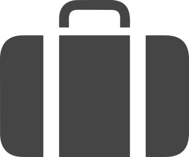 Web ve Grafiksel Tasarım için Minimalist Torba Simgesi Tasarım Biçimi Siyah ve Beyaz PNG