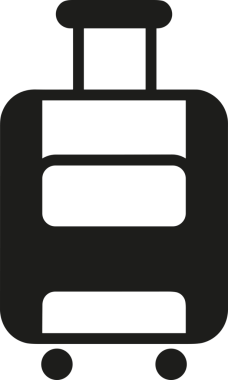 Web ve Grafiksel Tasarım için Minimalist Torba Simgesi Tasarım Biçimi Siyah ve Beyaz PNG