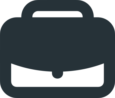 Web ve Grafiksel Tasarım için Minimalist Torba Simgesi Tasarım Biçimi Siyah ve Beyaz PNG