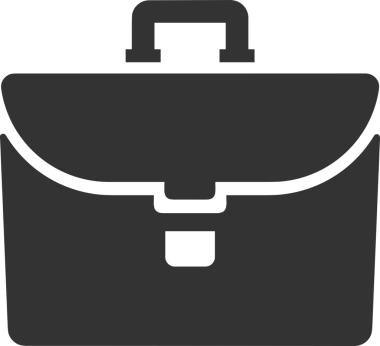 Web ve Grafiksel Tasarım için Minimalist Torba Simgesi Tasarım Biçimi Siyah ve Beyaz PNG