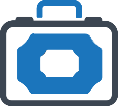 Web ve Grafiksel Tasarım için Minimalist Torba Simgesi Tasarım Biçimi Siyah ve Beyaz PNG