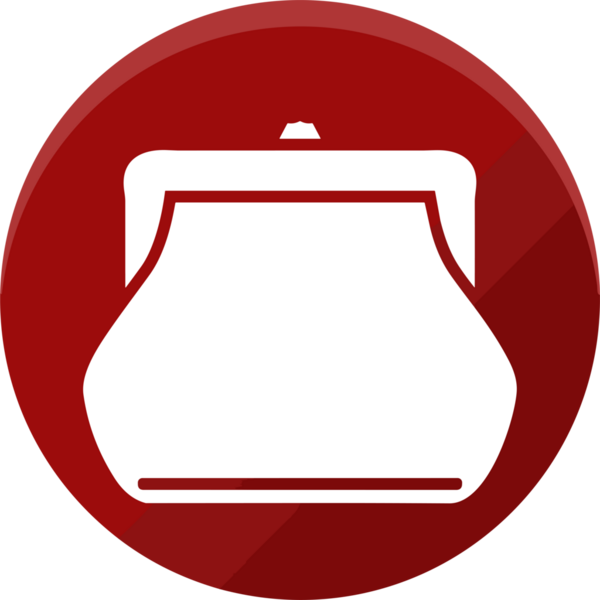 Web ve Grafiksel Tasarım için Minimalist Torba Simgesi Tasarım Biçimi Siyah ve Beyaz PNG