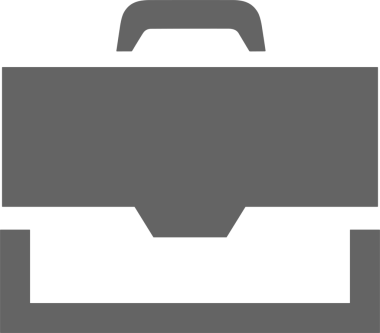 Web ve Grafiksel Tasarım için Minimalist Torba Simgesi Tasarım Biçimi Siyah ve Beyaz PNG