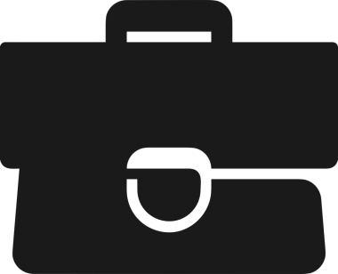 Web ve Grafiksel Tasarım için Minimalist Torba Simgesi Tasarım Biçimi Siyah ve Beyaz PNG