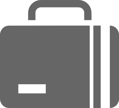 Web ve Grafiksel Tasarım için Minimalist Torba Simgesi Tasarım Biçimi Siyah ve Beyaz PNG