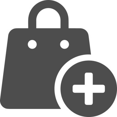 Web ve Grafiksel Tasarım için Minimalist Torba Simgesi Tasarım Biçimi Siyah ve Beyaz PNG