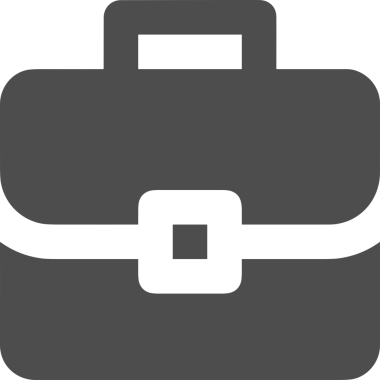 Web ve Grafiksel Tasarım için Minimalist Torba Simgesi Tasarım Biçimi Siyah ve Beyaz PNG